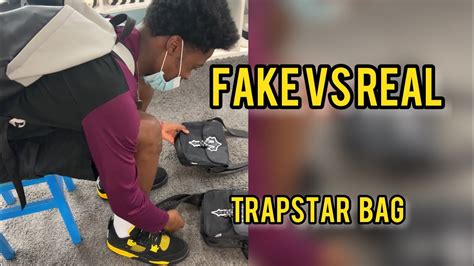 fake trapstar bag vs real|false trapstar bags.